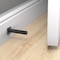 National Hardware Reed 1 in. W X 3 in. L Aluminum Matte Black Door Stop Mounts to wall Carded in. N830-526 - alternate 5